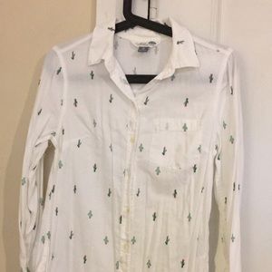 Old Navy Cactus Classic Shirt